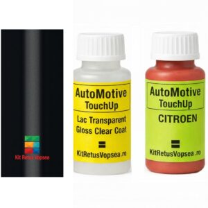 Kit corector vopsea cu pensula Citroen C5 ACEXE (Noir Perla Nera Mat), ACEXE, EXE, INDACEXE