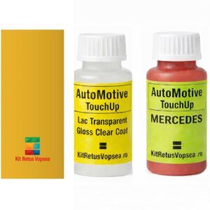 Kit corector vopsea cu pensula Mercedes CLA-Klasse MB914 (Sun Yellow), MB914, 1914, 1-914, 914
