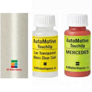 Kit corector vopsea cu pensula Mercedes CLK-Klasse MB038 (Mystic Perlweiß), MB038, 0038, 038, DB038