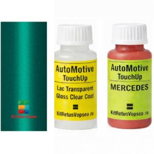 Kit corector vopsea cu pensula Mercedes CLK-Klasse MB810 (Prismatingruen), MB810, 6810, 810, 65023, DB810