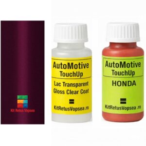 Kit corector vopsea cu pensula Honda CR-V HON9155 (Spanish Rose), HON9155, RP28P, RP-28P
