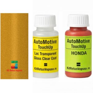 Kit corector vopsea cu pensula Honda CR-Z HON9767 (Helios Yellow Pearl), HON9767, Y70P, Y-70P