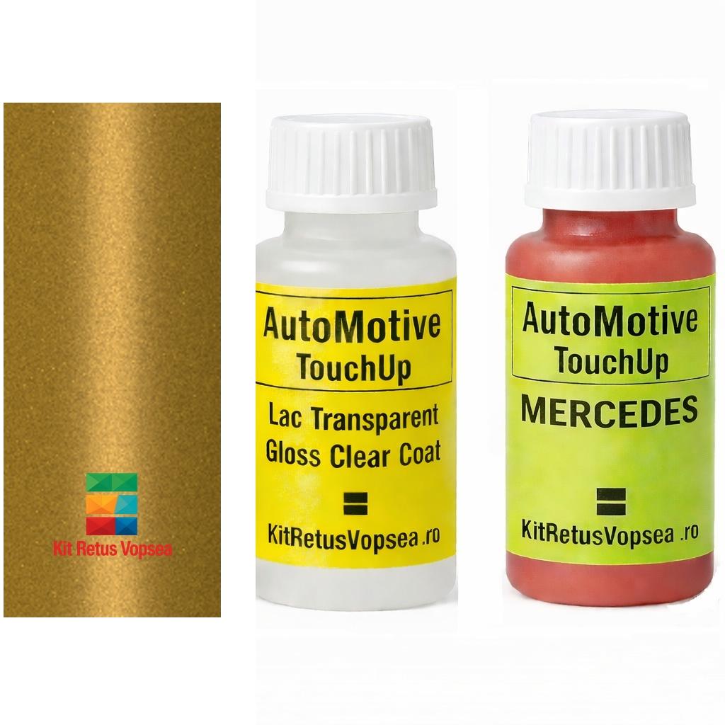 Kit corector vopsea cu pensula Mercedes C Sportcoupe MB030 (Des.Gelbgold), MB030, 0030, 030, 11340, DB030