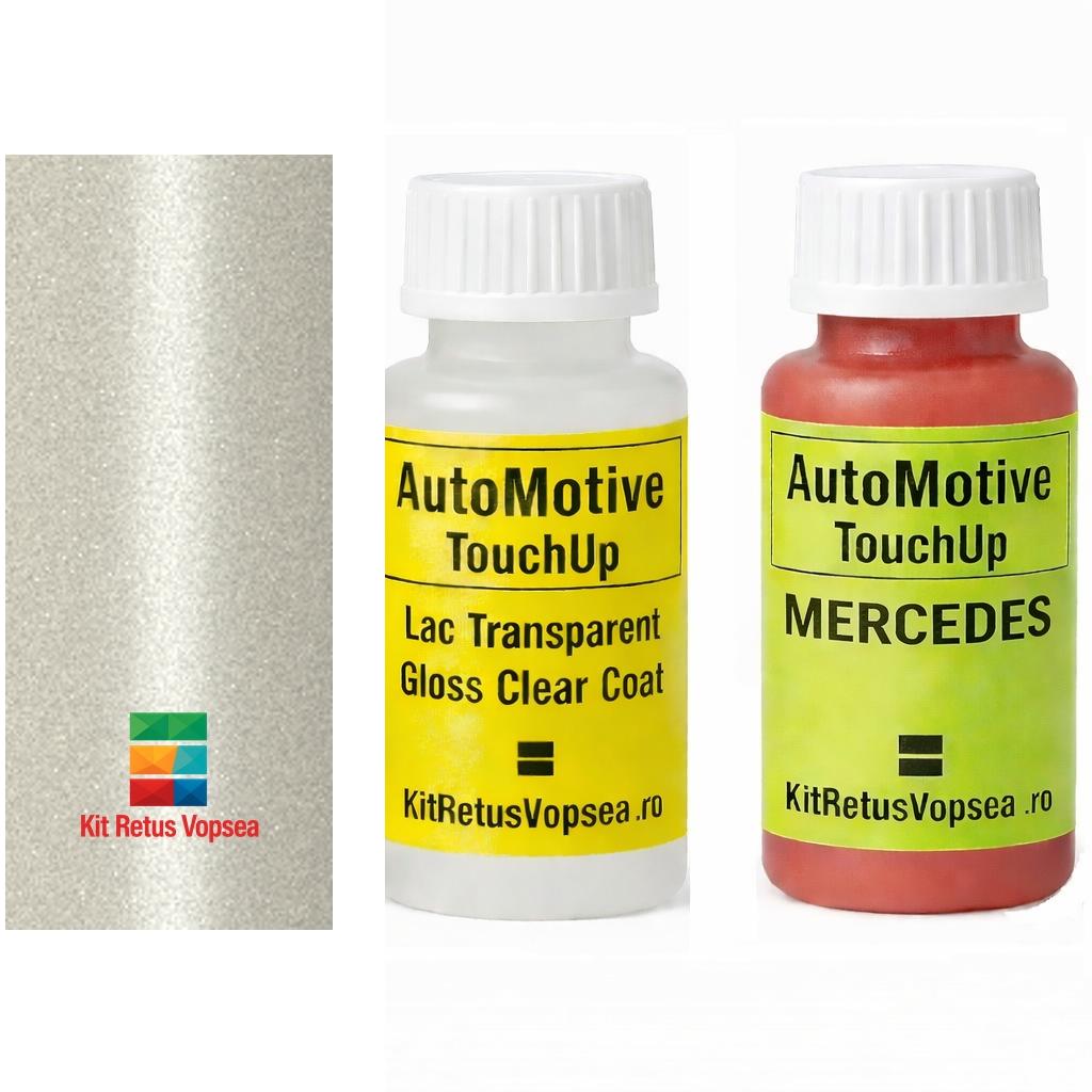 Kit corector vopsea cu pensula Mercedes C Sportcoupe MB038 (Mystic Perlweiß), MB038, 0038, 038, DB038