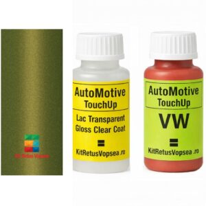 Kit corector vopsea cu pensula Volkswagen Caddy VWLH6W (Golden Green), VWLH6W, H6W, LH6W, L-H6W, 65324, 7C, 7C7C