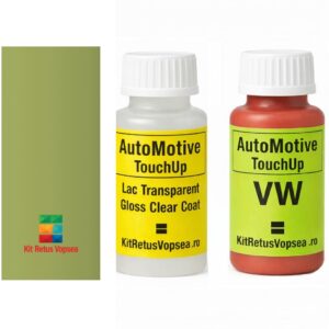 Kit corector vopsea cu pensula Volkswagen Caddy VWLJ6E (Primaveragruen), VWLJ6E, J6E, LJ6E, E0, E0E0, EO, EOEO, 65217