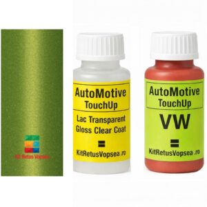 Kit corector vopsea cu pensula Volkswagen Caddy VWLR6T (Viperngrün), VWLR6T, LR6T, R6T, 6B, 65192, 6B6B