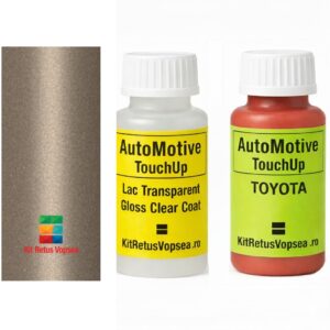 Kit corector vopsea cu pensula Toyota Camry TOY90228 (Cosmic Beige), TOY90228, 7882, A6810, MLTOY0064, NP7882