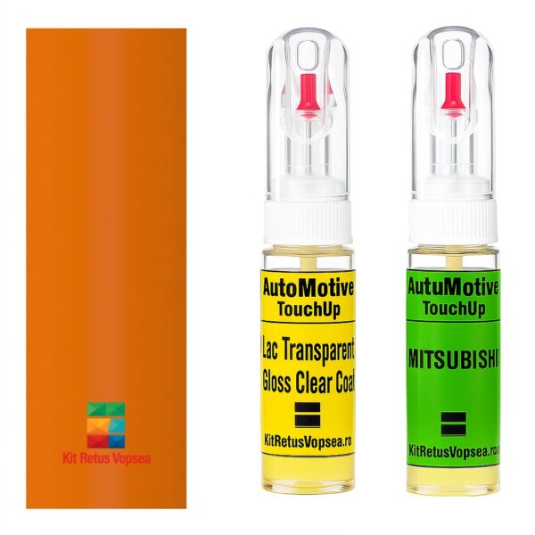 Kit retus vopsea touch-up Mitshubishi Canter MIT2002 (Deep Orange), MIT2002, TE7