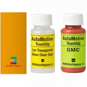 Kit corector vopsea cu pensula GMC Canyon GMC02:43 (Yellow), GMC02:43, GMA02:43, 43, WA5456