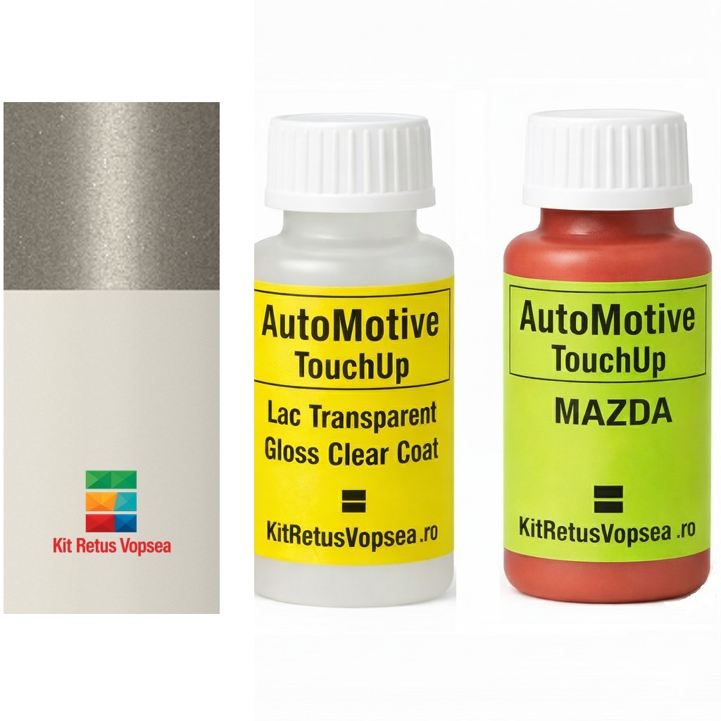 Kit corector vopsea cu pensula Mazda Capella MAZ0255 (Comb. of PT/4F), MAZ0255, A2R