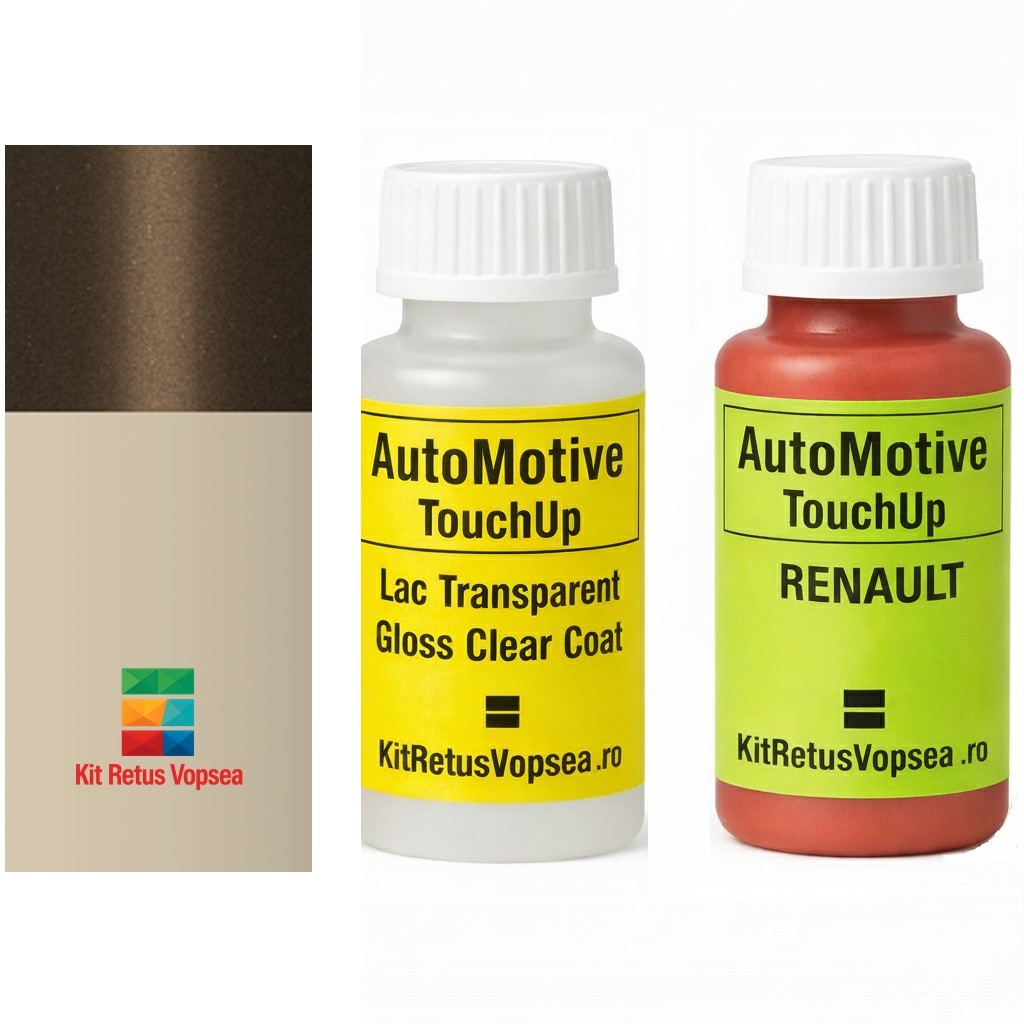 Kit corector vopsea cu pensula Renault Captur RXTB (Comb. of D16 / CNL) ,RXTB, XTB