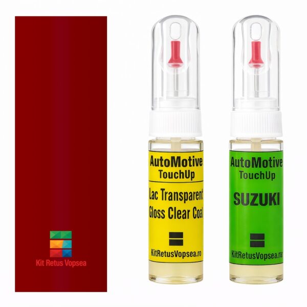 Kit retus vopsea touch-up Suzuki Cara SUZ1VD (Classic Red), SUZ1VD, 1VD