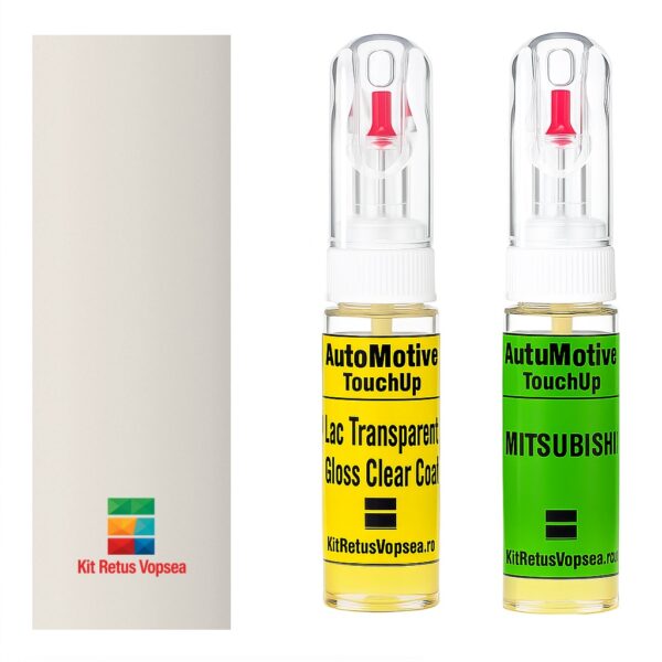 Kit retus vopsea touch-up Mitshubishi Carisma MIT4541 (St. Moritz White), MIT4541, W41, AC11141