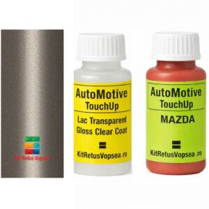 Kit corector vopsea cu pensula Mazda Carol MAZ9243 (Cool Beige), MAZ9243, 24L, ZA4
