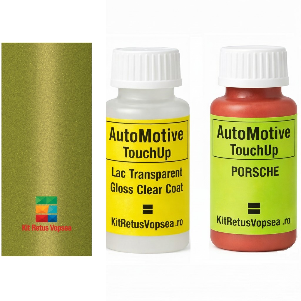 Kit corector vopsea cu pensula Porsche Cayenne POR2S1 (Peridot) ,POR2S1, 2S1, 7L7L, 7L, 65231