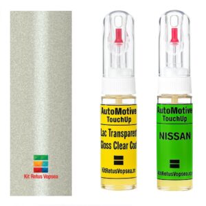 Kit retus vopsea touch-up Nissan Cedric NISQX1 (White), NISQX1, BQX1, QX1, INDNISQX1