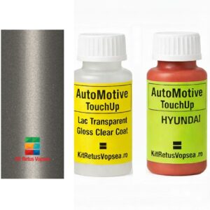 Kit corector vopsea cu pensula Hyundai Centennial HY9708 (Warm Silver), HY9708, GQ