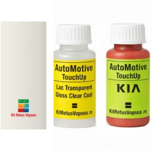 Kit corector vopsea cu pensula Kia Ceres KIA4001 (Crystal White), KIA4001, UC, CHKIA0005