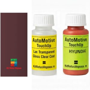 Kit corector vopsea cu pensula Hyundai Chorus HY3845 (Indian Red), HY3845, AV