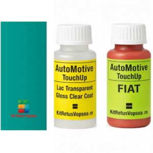 Kit corector vopsea cu pensula Fiat Cinquecento FI361 (Green), FI361, 361