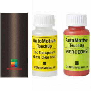 Kit corector vopsea cu pensula Mercedes Citan MB8566 (Limonite Brown), MB8566, 8566, DB8566