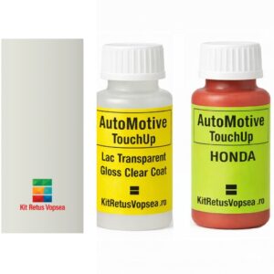 Kit corector vopsea cu pensula Honda Civic EU HON4017 (Branco Taffeta), HON4017, NH578, NH-578