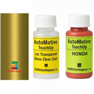 Kit corector vopsea cu pensula Honda Civic EU HON9256 (Sunburst Yellow), HON9256, Y57M, Y-57M