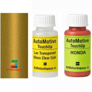 Kit corector vopsea cu pensula Honda Civic EU HON9422 (Corona Gold), HON9422, Y62P, Y-62P