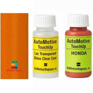 Kit corector vopsea cu pensula Honda Civic EU HON9931 (Orange Tuscan), HON9931, YR-001P, YR001P