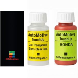Kit corector vopsea cu pensula Honda Civic HON9141 (Starlight Black), HON9141, NH592P3, NH-592P-3, NH592P5, NH-592P-5