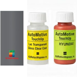 Kit corector vopsea cu pensula Hyundai Click HY7010 (Montana Gray), HY7010, OI, ROKHY7010