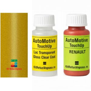Kit corector vopsea cu pensula Renault Clio Sport V6 R9541 (Jaune Moutarde) ,R9541, K30