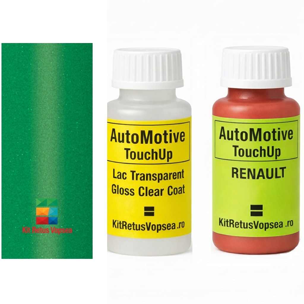 Kit corector vopsea cu pensula Renault Clio Sport V6 RDNR (Vert Alien) ,RDNR, DNR, TEDNR