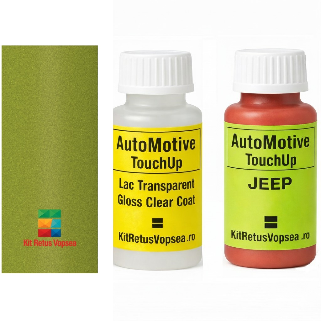 Kit corector vopsea cu pensula Jeep Compass JP140 (Hawaii Green), JP140, 140, VR-140/C, 140/C, C3T