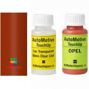 Kit corector vopsea cu pensula Opel Corsa-e OP50T (Spicy Orange), OP50T, 50T, 523B, GPQ, L-50T, WA523B, KVH, Z8