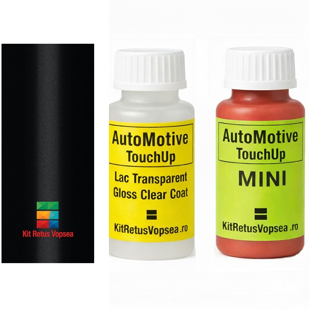 Kit corector vopsea cu pensula Mini Countryman MINB11 (Absolute Black), MINB11, B11, WB11, WC4R, C4R, 926140