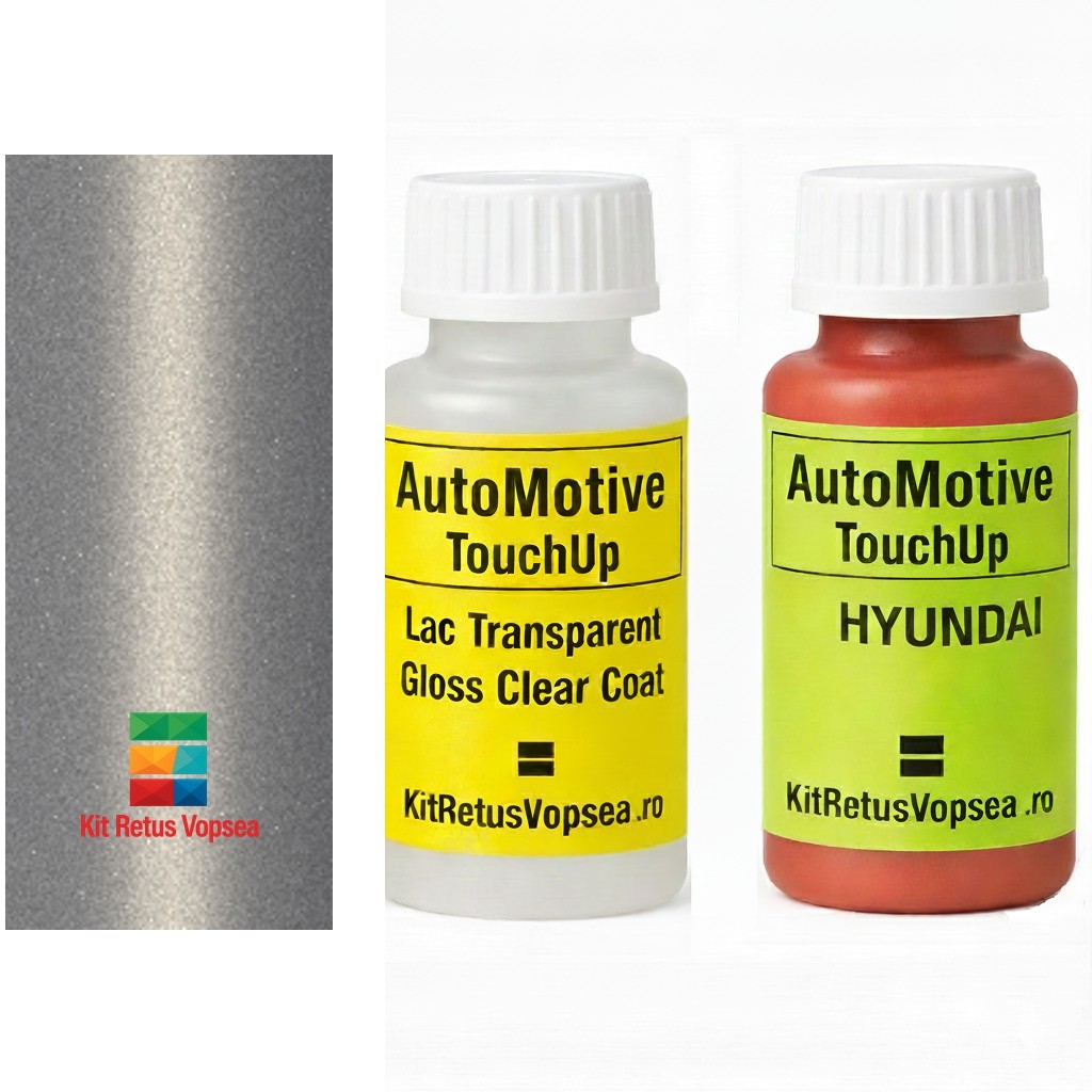 Kit corector vopsea cu pensula Hyundai Coupe HY9014 (Sandalwood), HY9014, OU, RCHY0007, RPHY0014