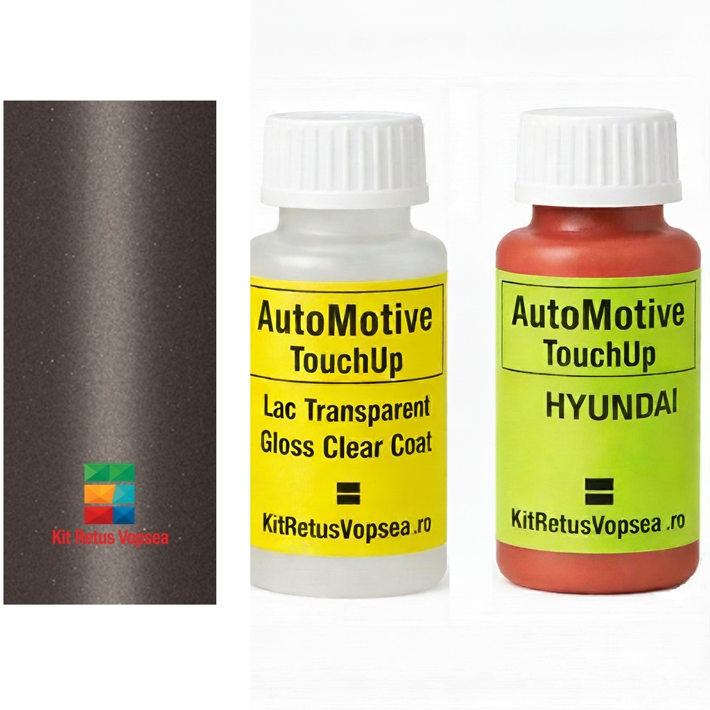 Kit corector vopsea cu pensula Hyundai Creta HY9850 (Siena Brown), HY9850, INDHY9850, S4N