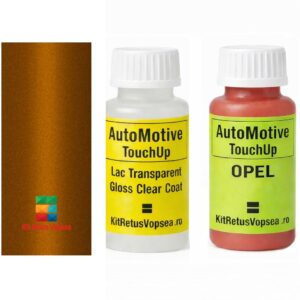 Kit corector vopsea cu pensula Opel Crossland X OP42D (Amber Orange), OP42D, 42D, GGQ, GL5, GL6, L-42D