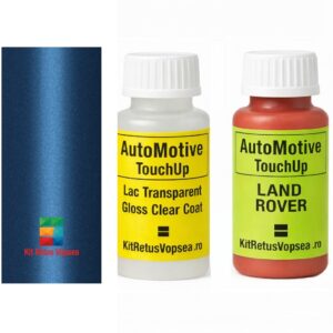 Kit corector vopsea cu pensula Land Rover Defender ROV9704 (Monte Carlo Blue) ,ROV9704, 608, JZD, PJ4, LRC608