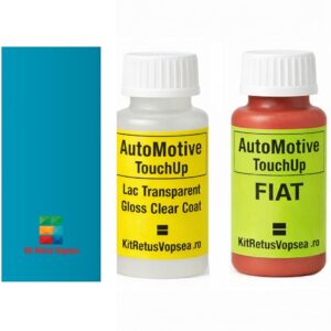 Kit corector vopsea cu pensula Fiat Doblo FI458:15 (Blue Poste), FI458:15, 458