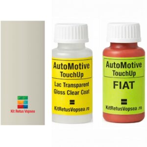 Kit corector vopsea cu pensula Fiat Ducato FI224 (Bianco Corfu), 90787, 000224, 078106, FI224, 182, 224, 91275