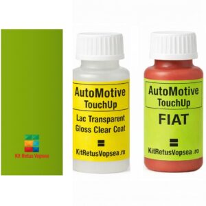 Kit corector vopsea cu pensula Fiat Ducato FI300 (Verde Telefonico), FI300
