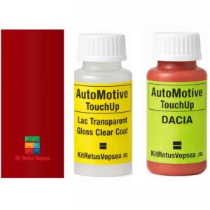 Kit corector vopsea cu pensula Dacia Duster DAC3003 (Rouge Passion) ,DAC3003, 021C, 21C, 21D, 32915