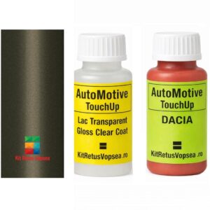 Kit corector vopsea cu pensula Dacia Duster DACDPQ (Vert Emeraude) ,DACDPQ, DPQ
