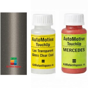 Kit corector vopsea cu pensula Mercedes E-Klasse MB795/MB (Designo Magno Manganitgrau (Matt Body)), MB795/MB, 7795, 795, DB795, MB7-795, DB795/MB