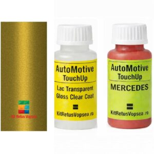 Kit corector vopsea cu pensula Mercedes EQT MB1743 (Limonitgelb), MB1743, 1743