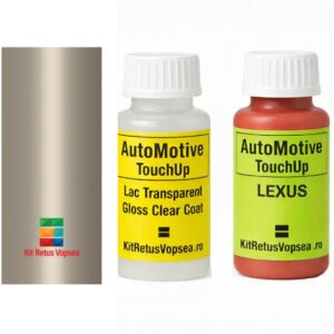Kit corector vopsea cu pensula Lexus ES250 LEX4J1 (Almond Beige)