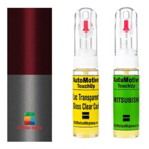 Kit retus vopsea touch-up Mitshubishi Eclipse MIT0389 (Comb. of R65/A16), MIT0389, P5A